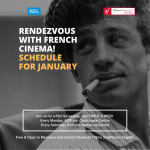 Rendezvous with French Cinema | January